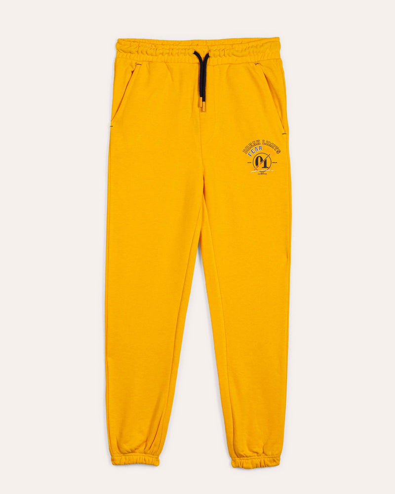 Boys Yellow Color Jogger Trouser - Engine - Buy Now