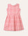 Sleeveless Gathered Dress With Pink Bow For GIRLS - ENGINE