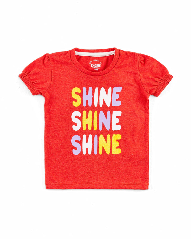 Girls Shine Graphic Tee - Engine - Buy Now